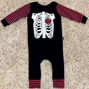 Rags To Raches Skelly Romper